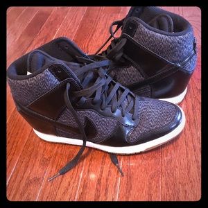 Nike High top wedges